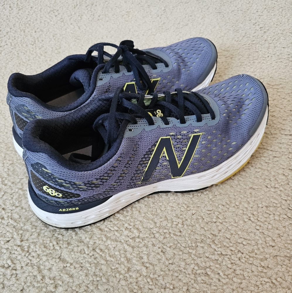 New Balance 680 Men's Gray Running Shoes